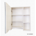 Mirror Cabinet Maize 600mm - MC600 - White